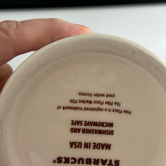 The First Starbucks Store Pike Place Split Tail Topless Mermaid Mug Made in USA - Picture 6 of 6